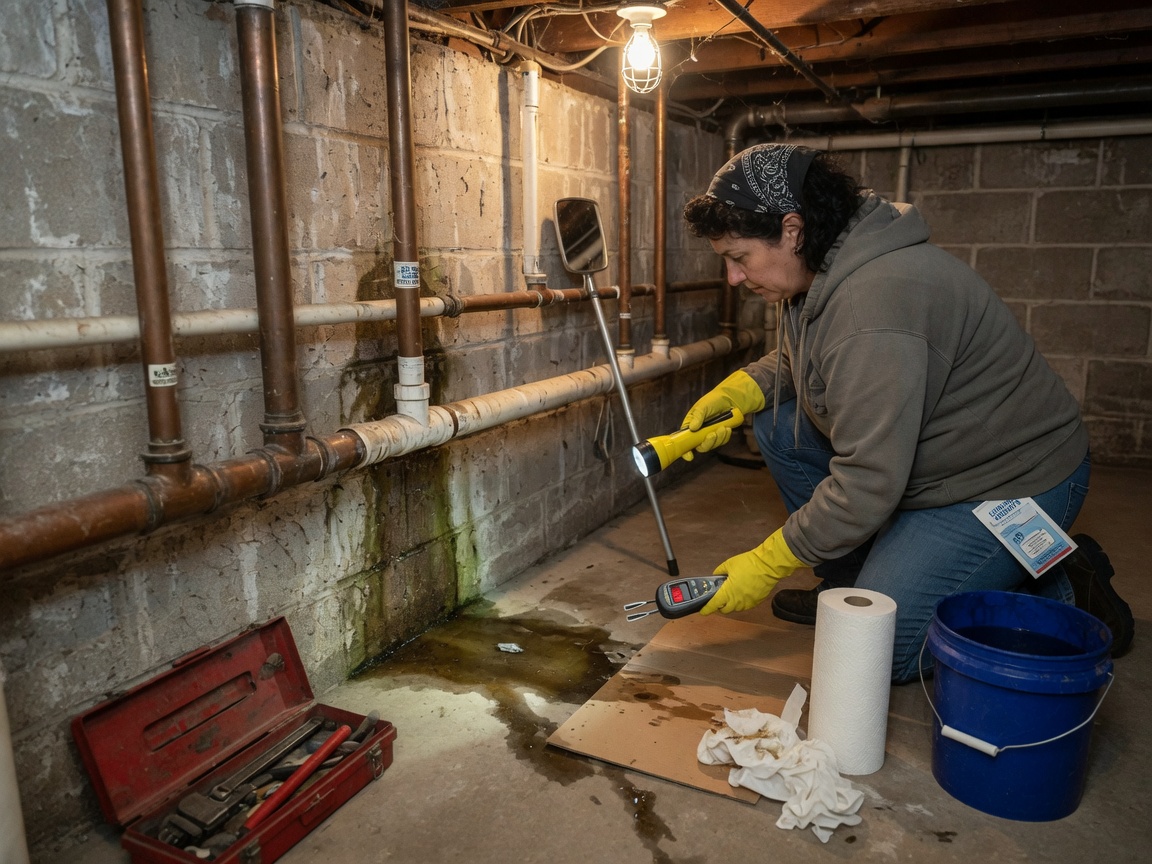 How to Check for Hidden Plumbing Leaks at Home