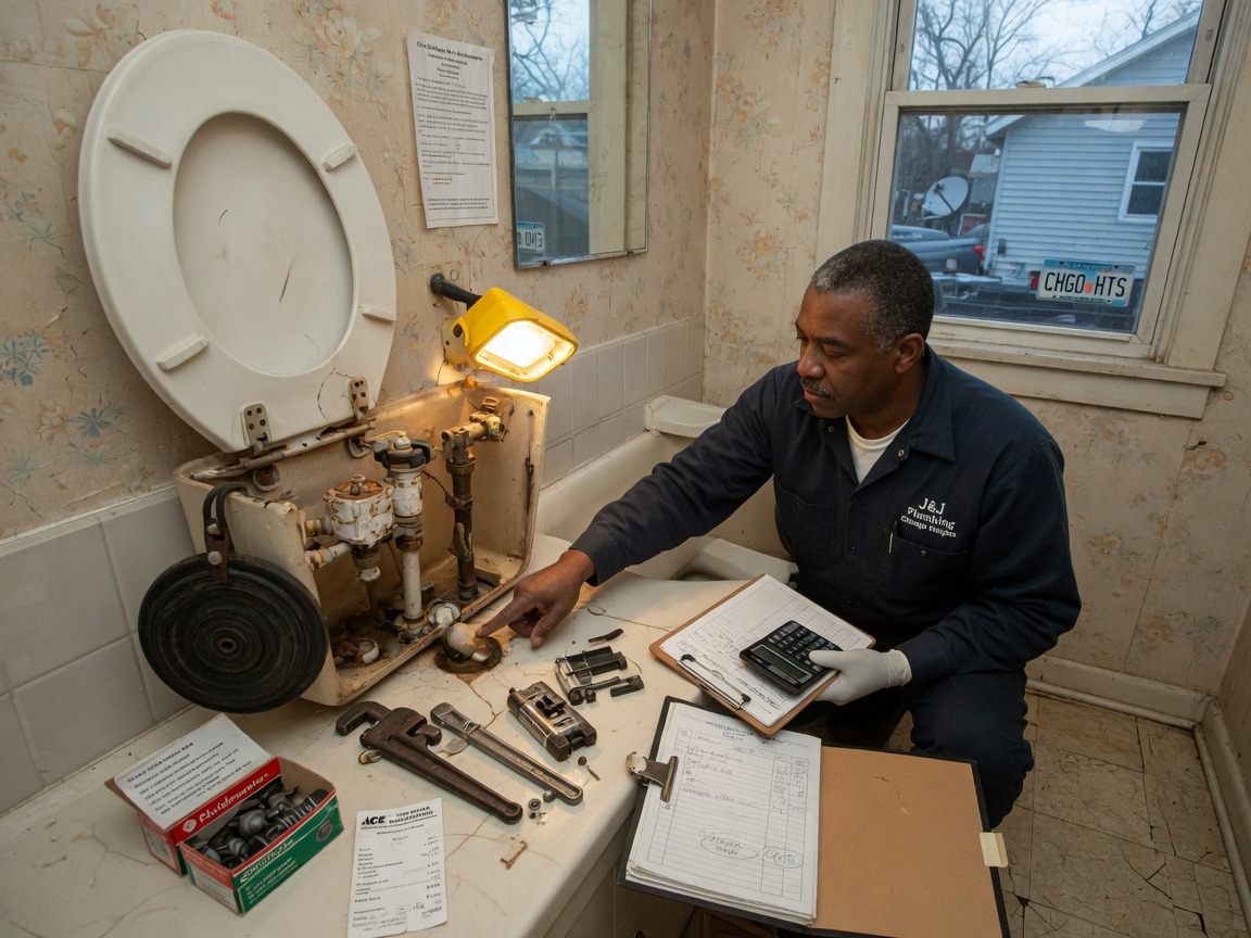 Toilet Repair Costs in Chicago Heights: What to Expect