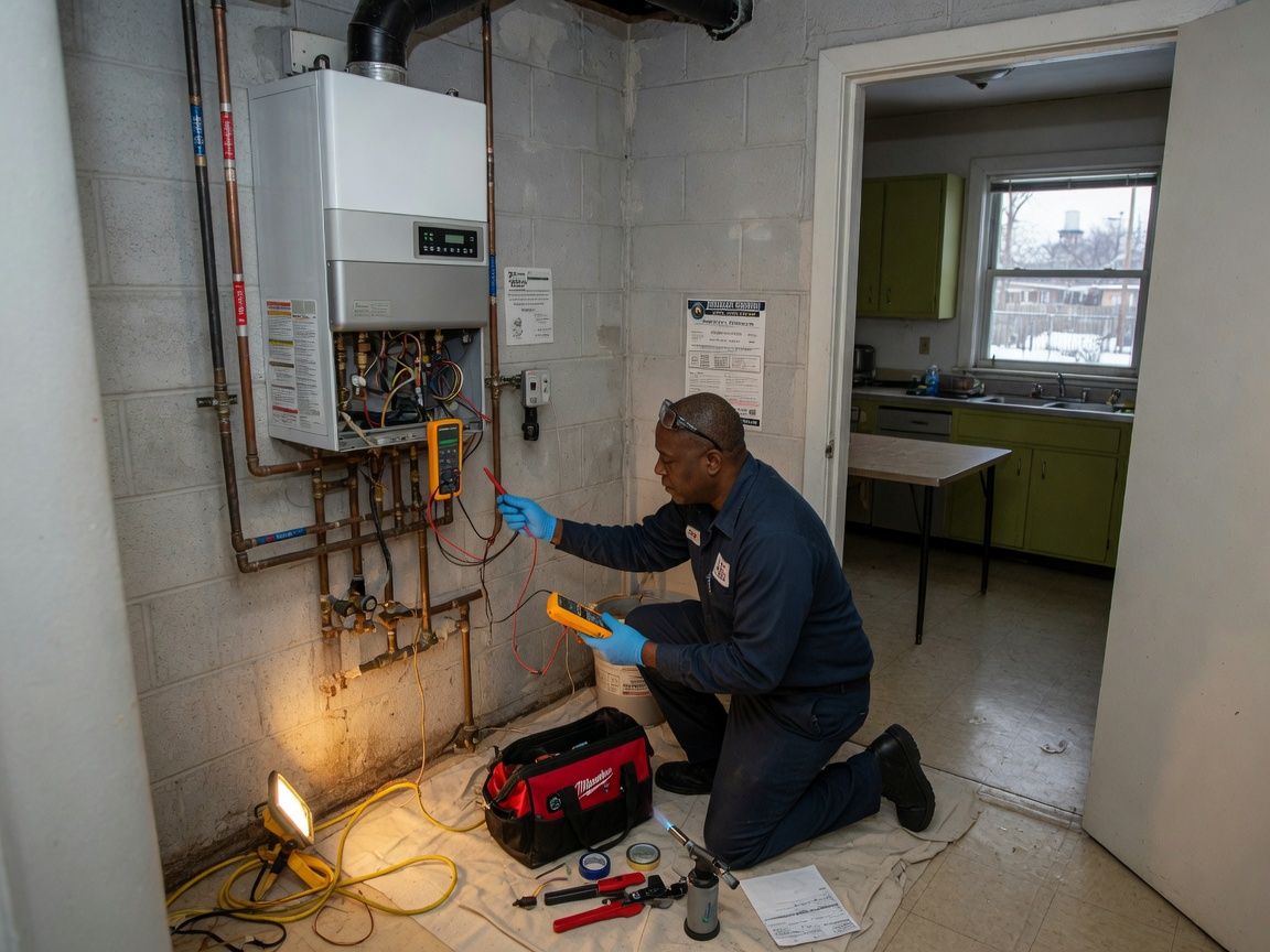 Tankless Water Heater Services in Chicago Heights, IL